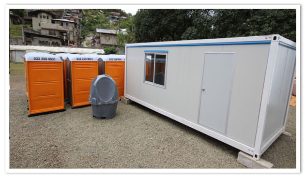 Portable offices, Portable office and cabin hire, guard huts, storage containers, executive marketing suites and sales offices at Trading Spaces Essex UK