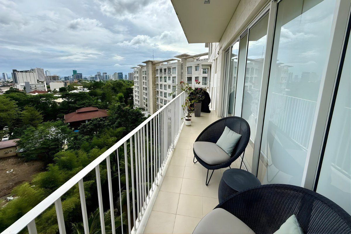 Living area of the 4-bedroom condo for sale in Cebu City