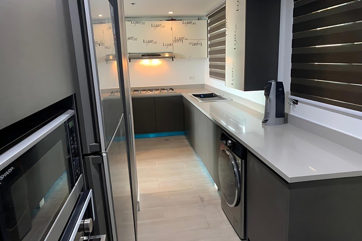 Bedroom of the 3-bedroom condo for sale in Cebu City