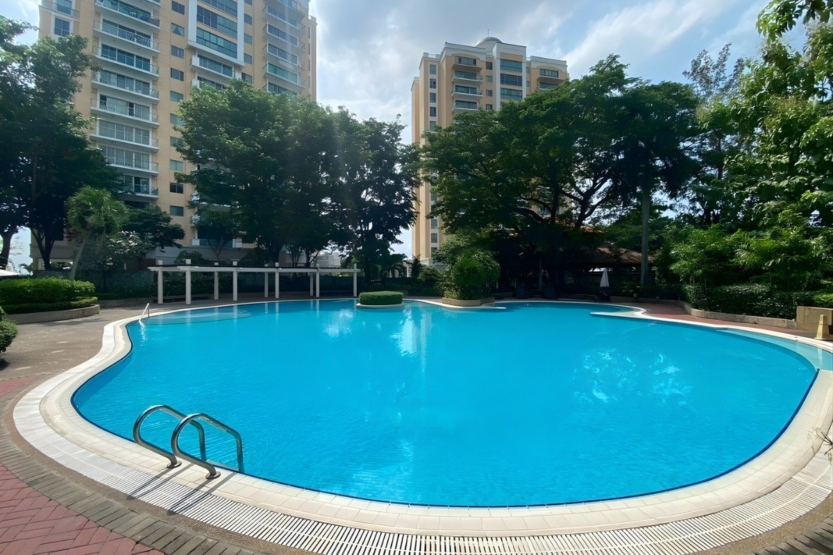 Living area of the three-bedroom condo for sale in Cebu City