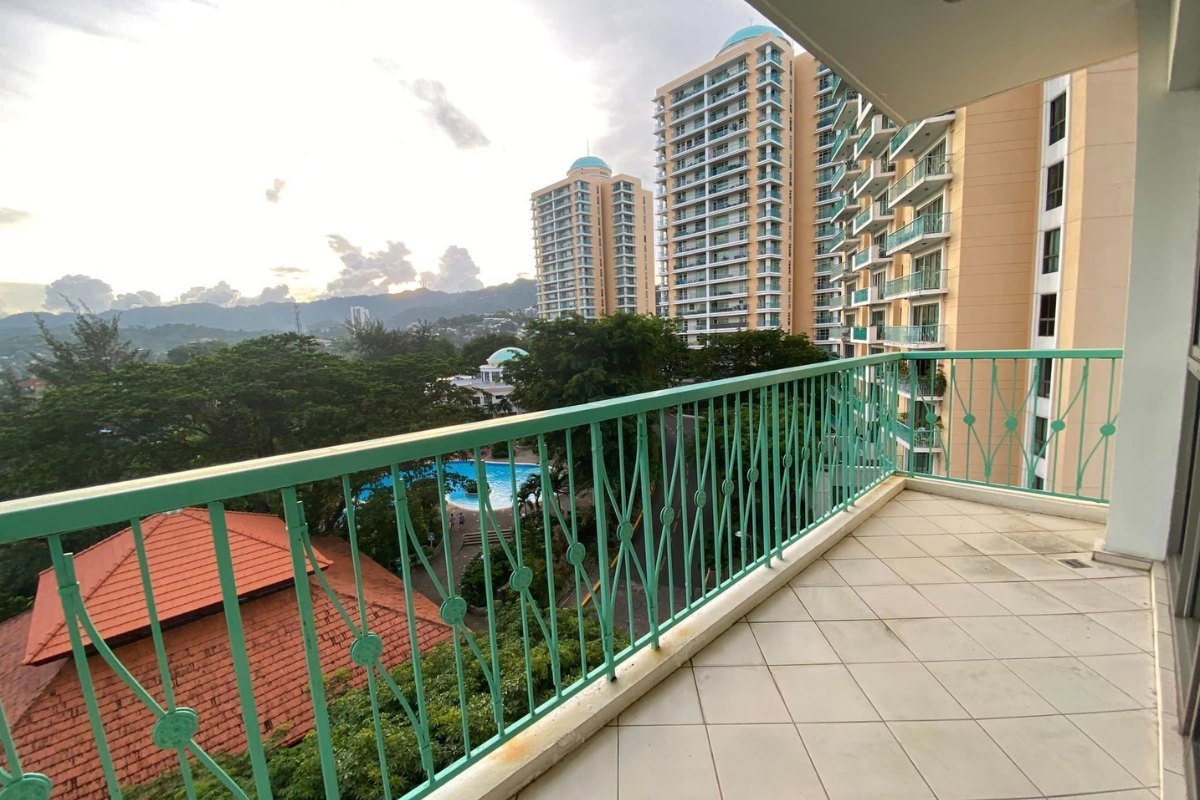 Living area of the 2-bedroom condo for rent in Cebu City
