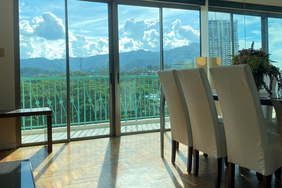 Bedroom of the 2-bedroom condo for rent in Cebu City