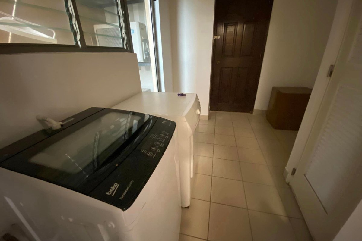 Kitchen of the 2-bedroom condo for rent in Cebu City