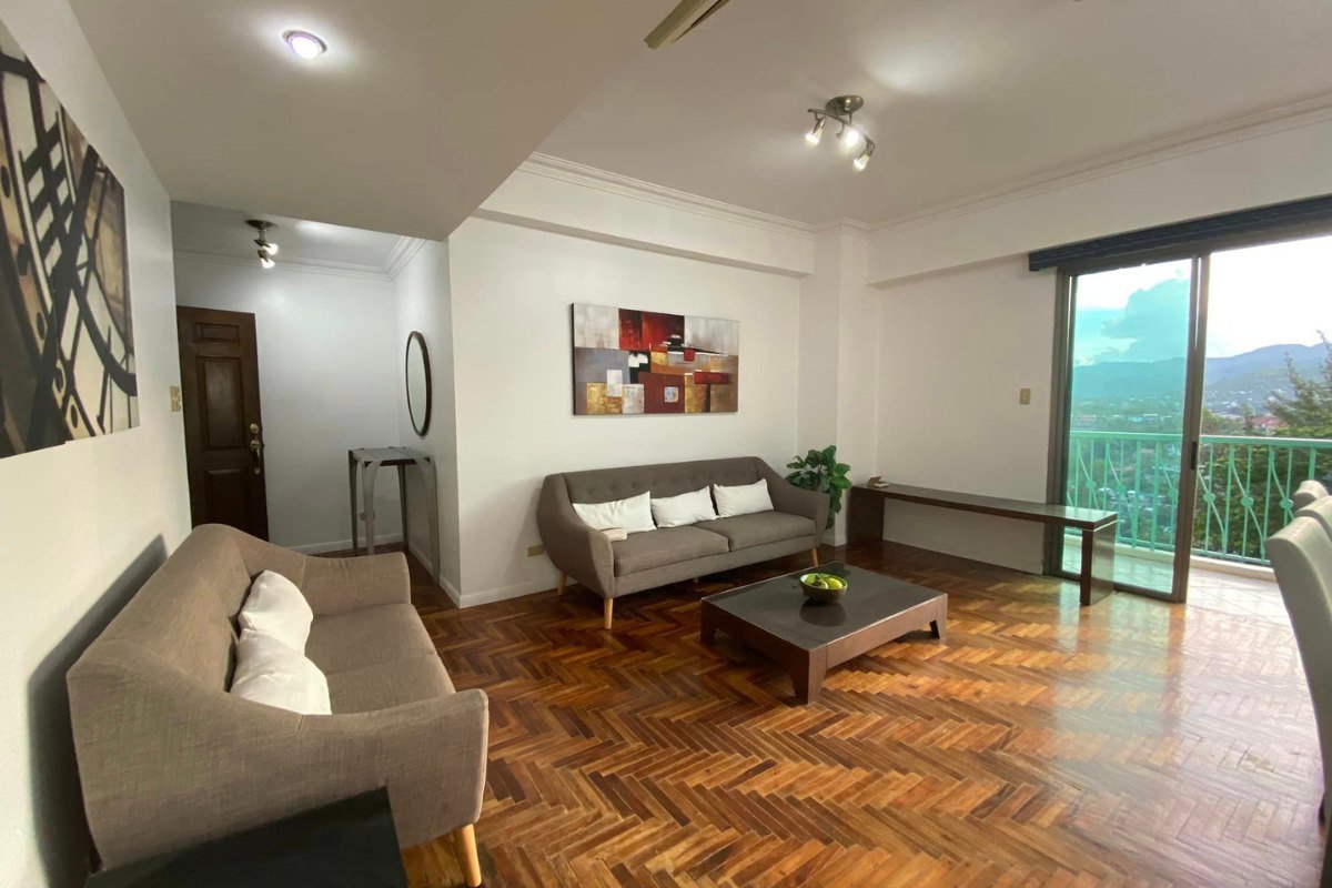Interior of the 2-bedroom condo for rent in Cebu City