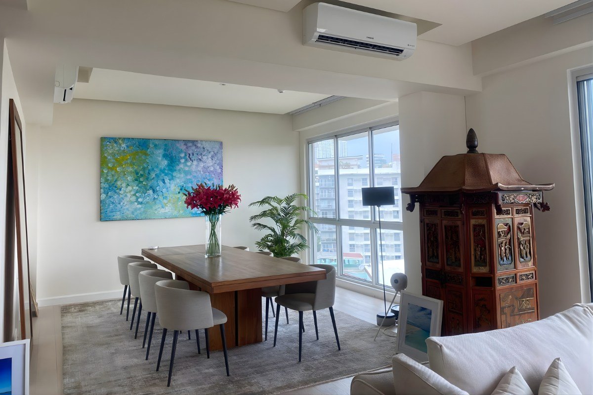 Bedroom of the 4-bedroom condo for sale in Cebu City