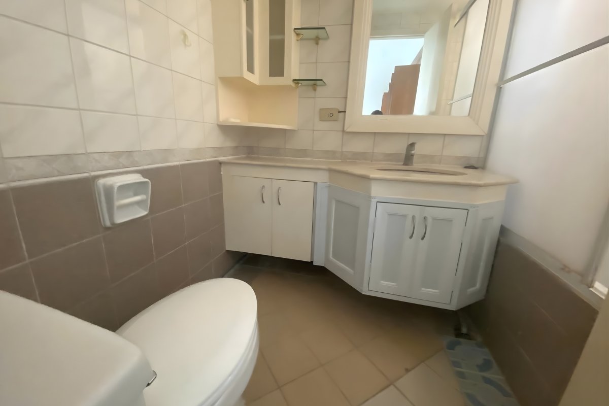 Bathroom of the 2-bedroom condo for rent in Cebu City