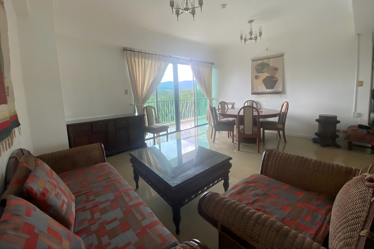 Interior of the 2-bedroom condo for rent in Cebu City