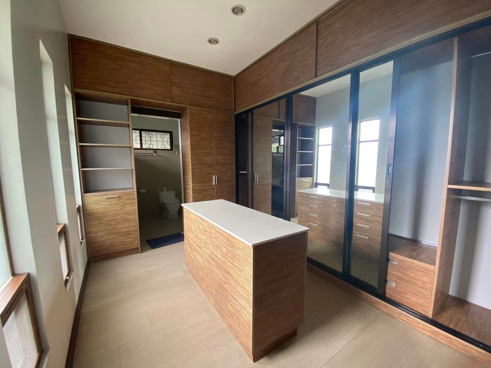 Balcony view of the 4-bedroom house for rent in Cebu