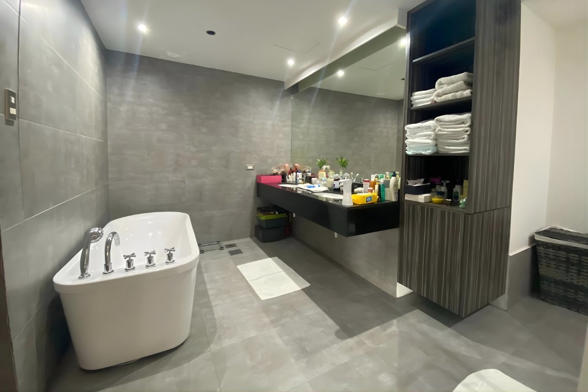 Living area of the 2-bedroom penthouse for sale in Cebu City