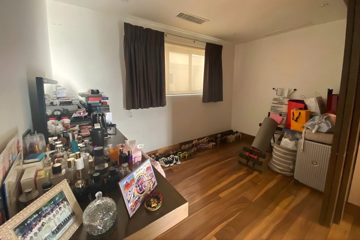 Bedroom of the 2-bedroom penthouse for sale in Cebu City