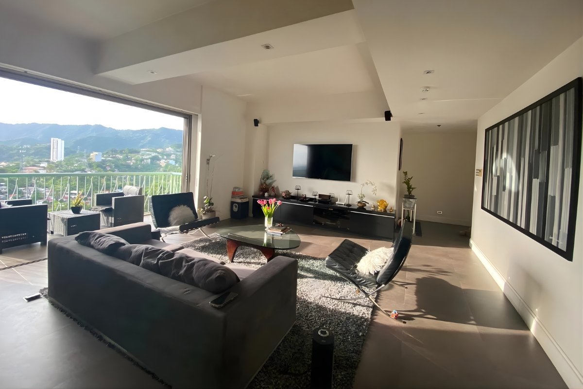 Bedroom of the 2-bedroom penthouse for sale in Cebu City