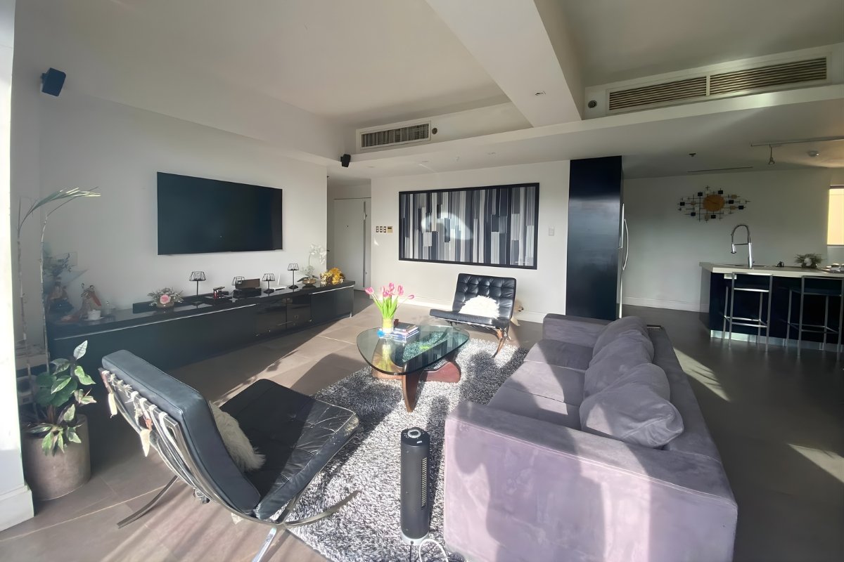 Bedroom of the 2-bedroom penthouse for sale in Cebu City