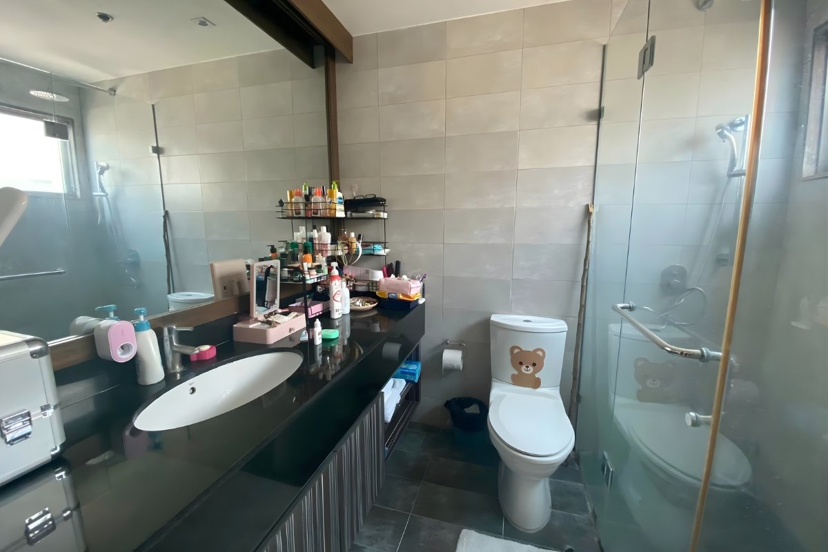 Balcony view of the 2-bedroom penthouse for sale in Cebu City