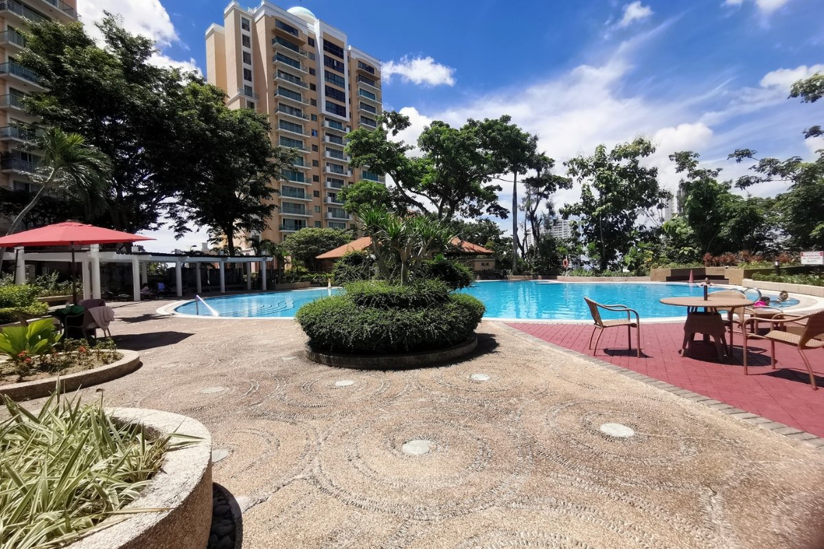 Living area of the 3-bedroom condo for sale in Cebu City