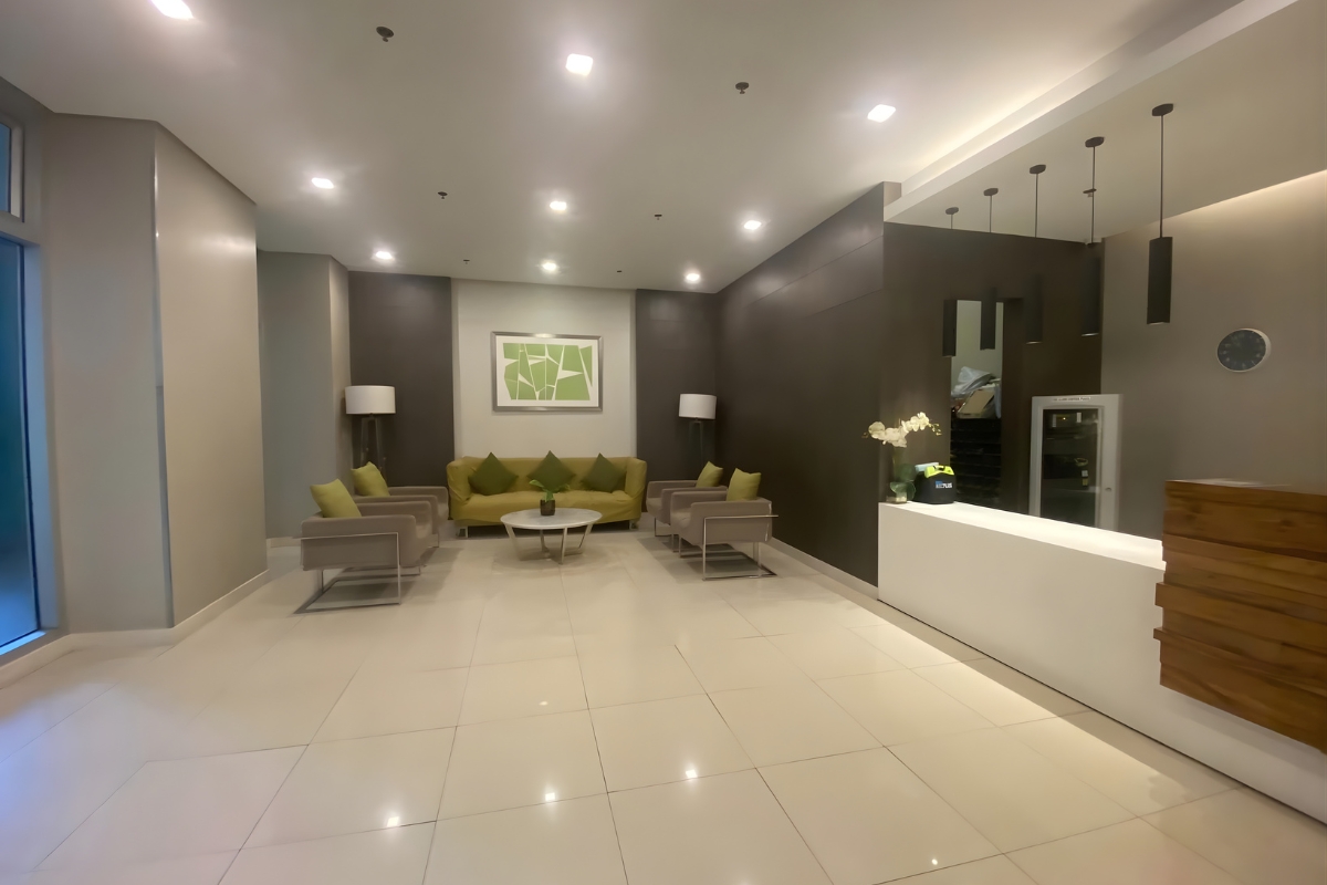 Living area of the condo for sale in Cebu City