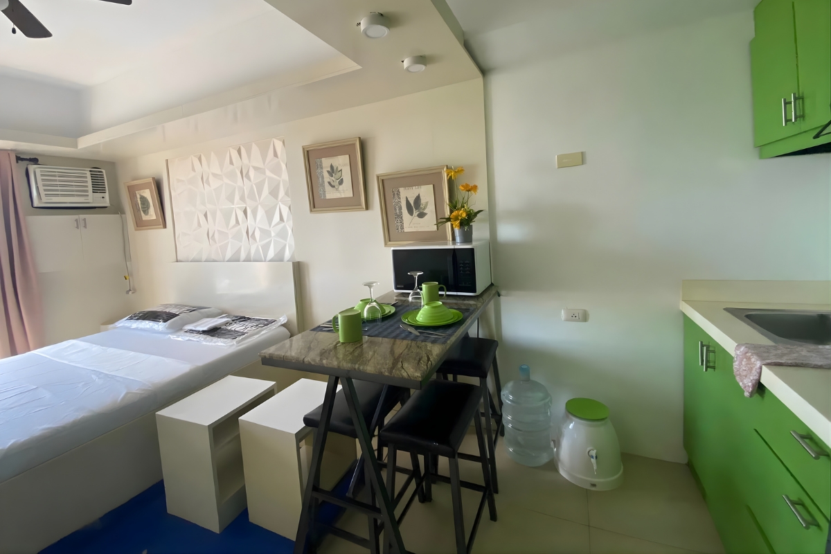 Kitchen of the condo for sale in Cebu City