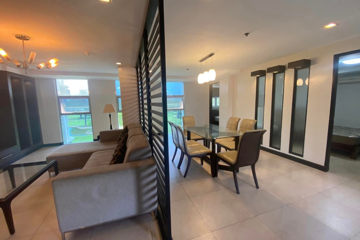 Interior of the 2-bedroom condo for rent in Cebu City
