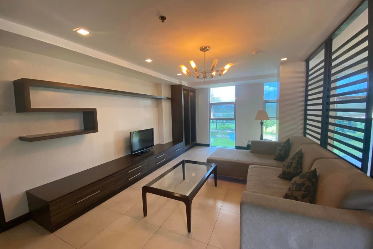 Balcony view of the 2-bedroom condo for rent in Cebu City