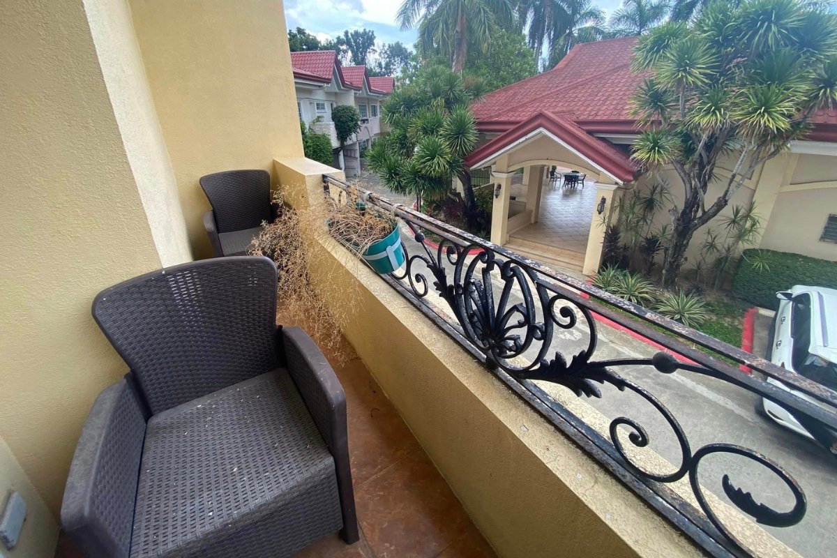 Balcony view of the 3-bedroom house for sale in Mandaue