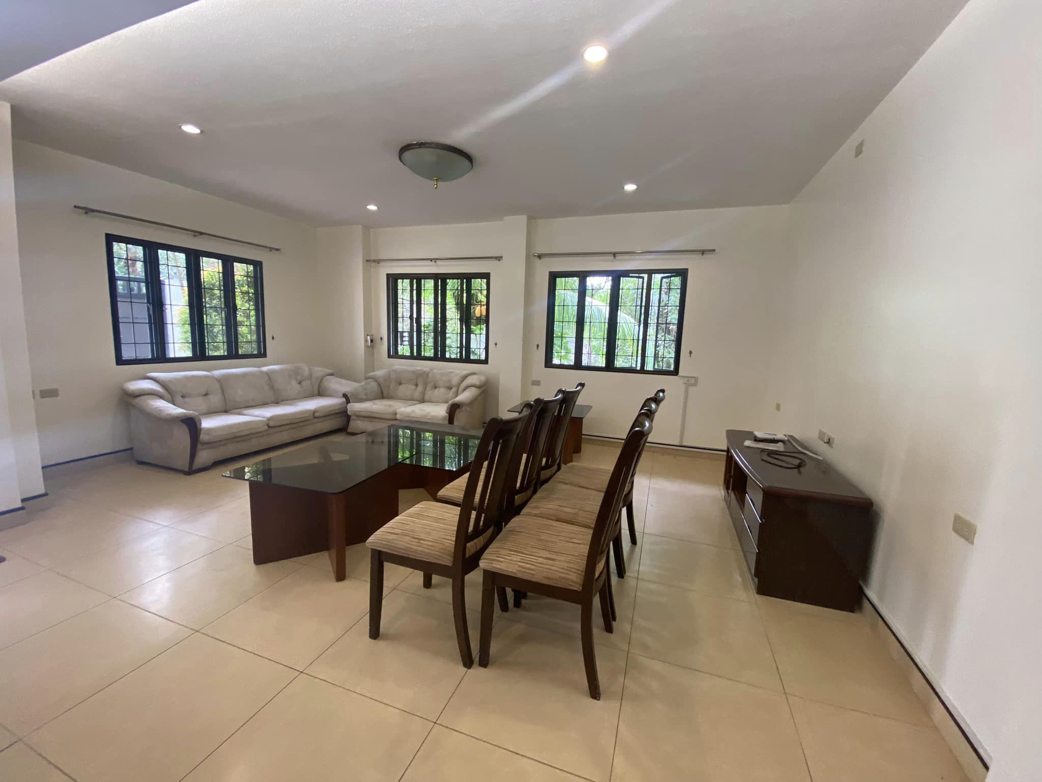Balcony view of the 4-bedroom house for rent in Cebu City